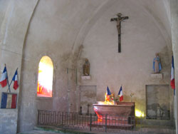 Intérieur chapelle